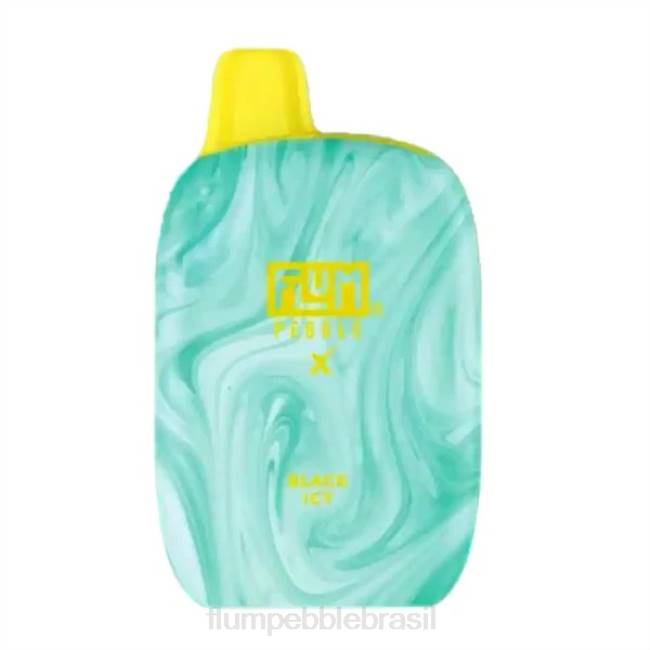 FLUM PEBBLES 6000 baforadas preto gelado 828A9 | FLUM PEBBLE VAPE PRICE